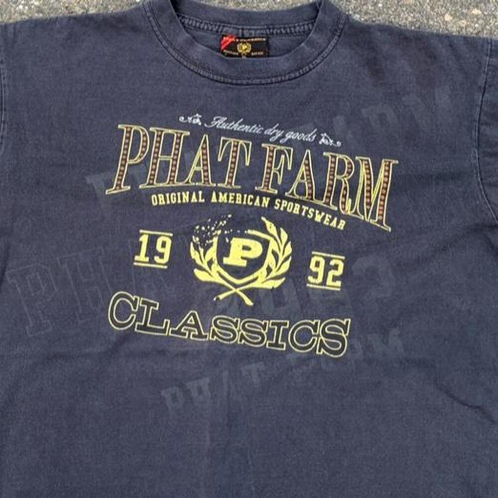 Y2k phat farm graphic t shirt